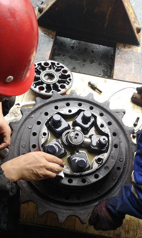 扒渣機履帶行走馬達