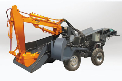 四驅(qū)液壓先導(dǎo)扒渣機 洛陽一拖工程機械的礦業(yè)裝卸解決方案